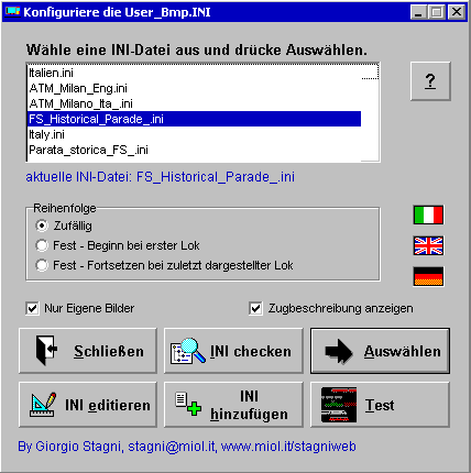 Screenshot UserSetup